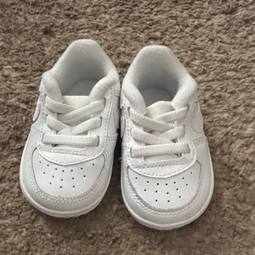 Classic White Baby Sneakers